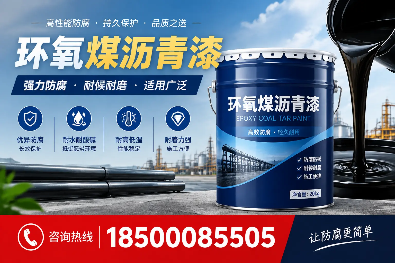 环氧煤沥青漆在不同气候条件下的表现分析，贺州适用性